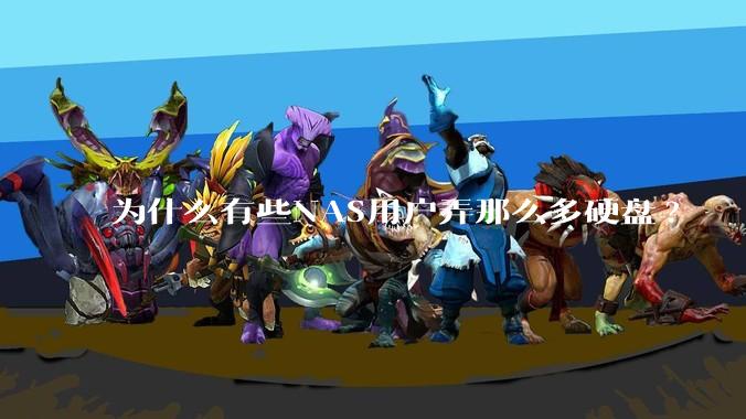 为什么有些NAS用户弄那么多硬盘?